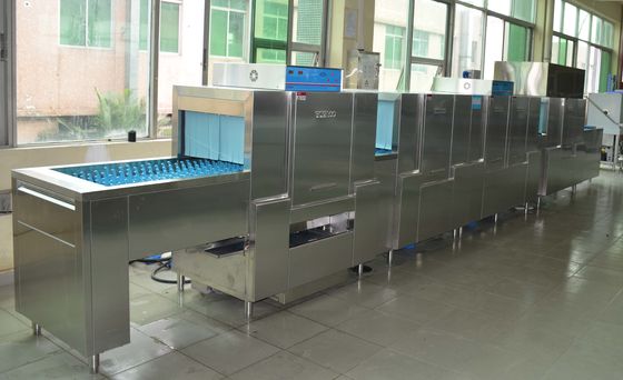 China High Speed Commercial Grade Undercounter Dishwasher For Staff Canteen supplier