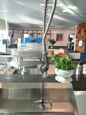 China Kitchen Water Faucet  Staff canteens Stainless steel Single hole supplier